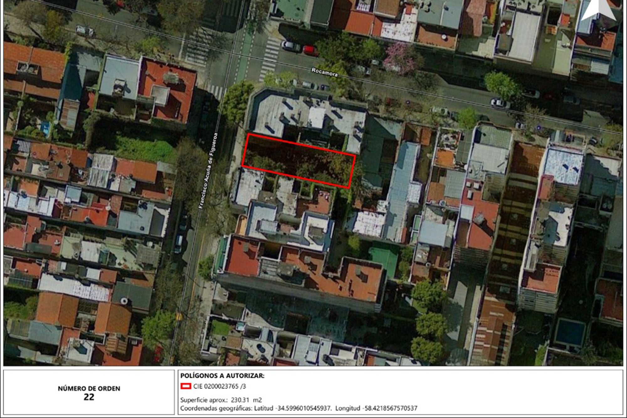 El 20 de agosto a las 14 se subastará, en Francisco Acuña de Figueroa 981, Almagro, un terreno baldío