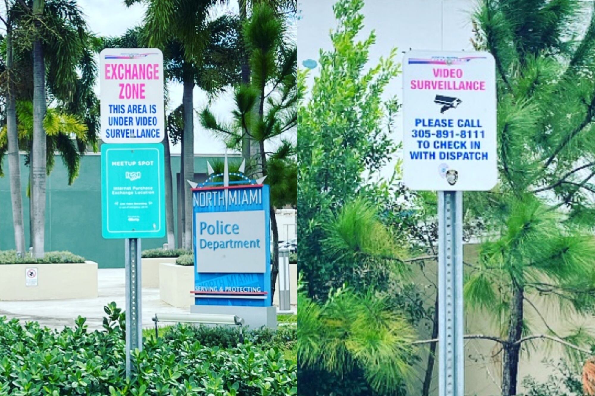 Qué son las Safe Exchange Zones, los sitios seguros que Miami tiene para intercambios de compras virtuales