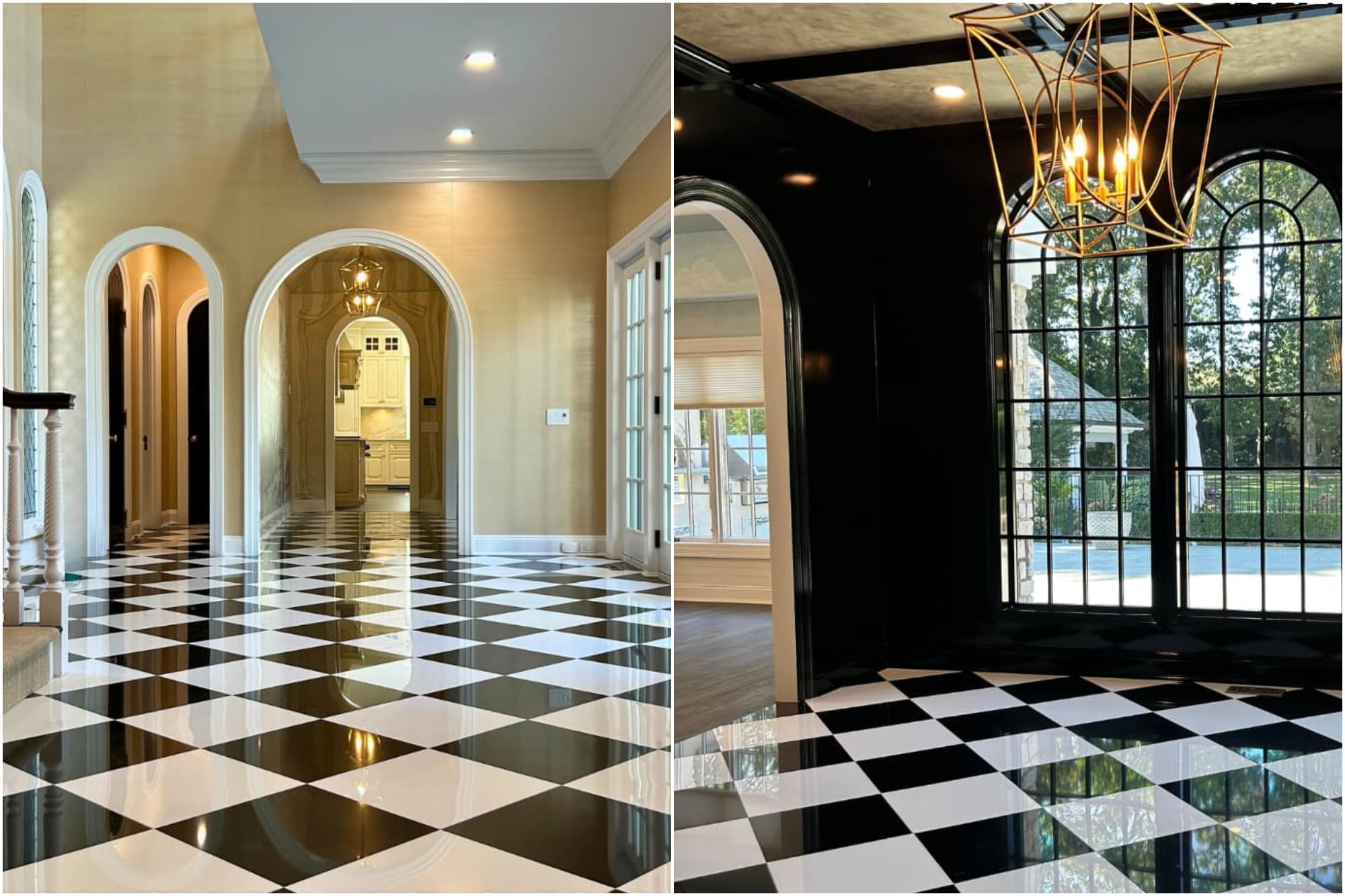 La casa, ubicada en Long Island, cuenta con acabados de lujo