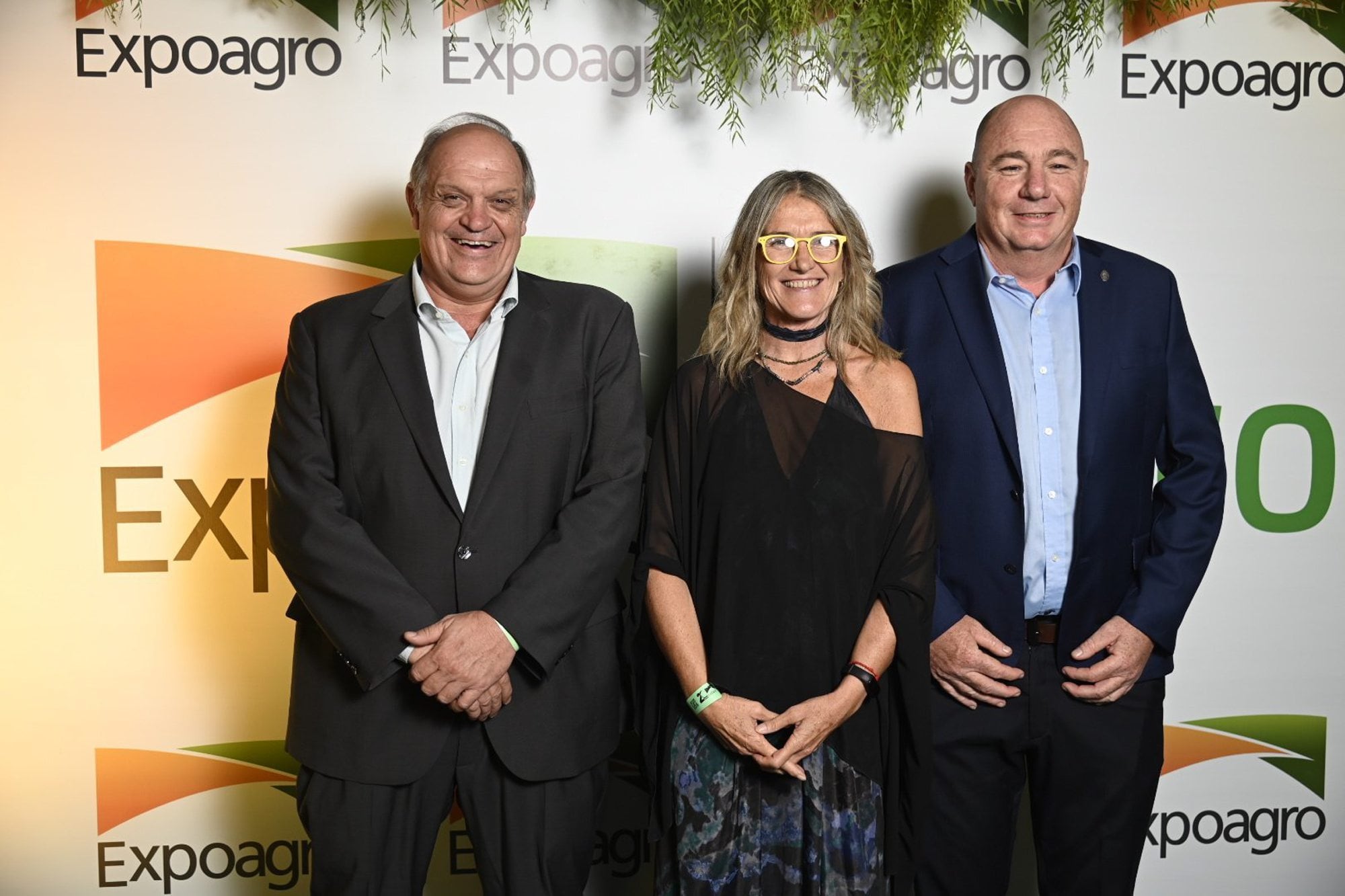 Nicolás Bronzovich (INTA), María Beatriz Giraudo (Senasa) y Martín Famulari (Inase)