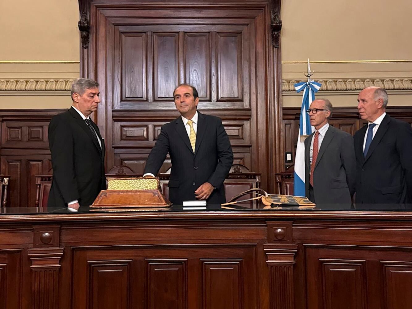 La Corte Suprema le tomó juramento a Manuel García Mansilla