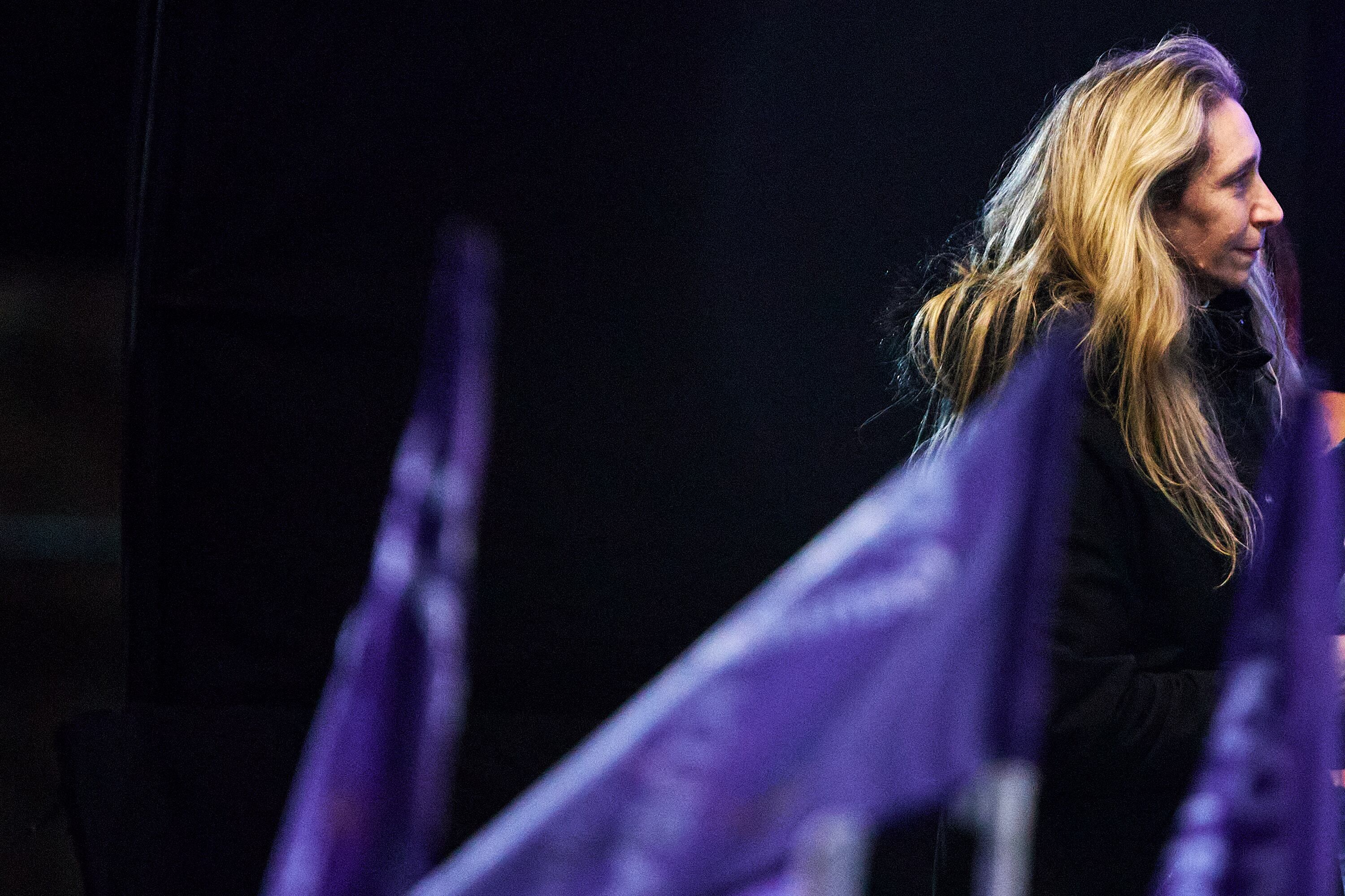 Karina Milei, en el acto de cierre de La Libertad Avanza