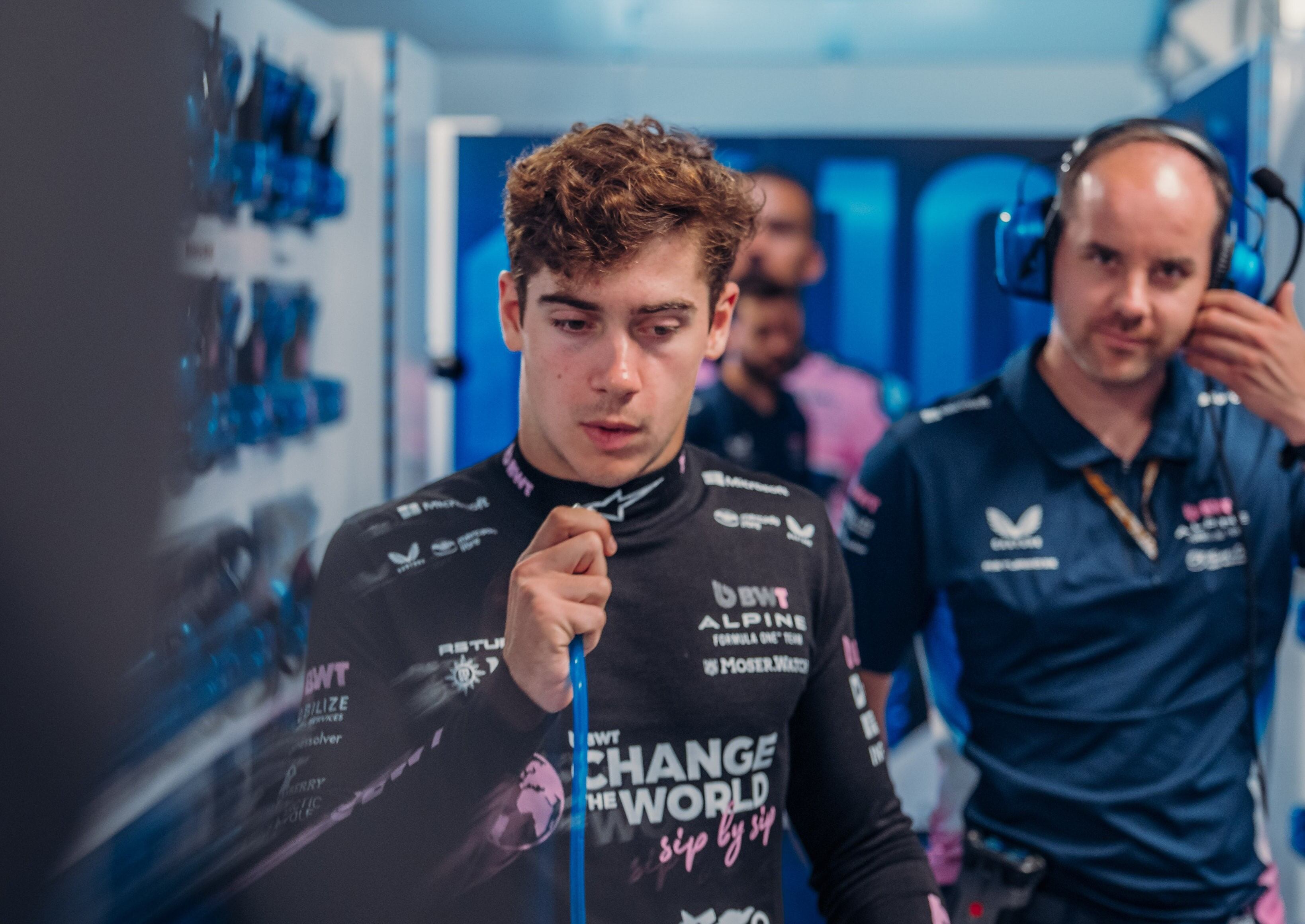 La decepción de Franco Colapinto finalizada la carrera en Hungría