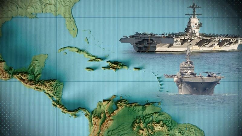 Los mapas que muestran las islas caribeñas que están ayudando a EE.UU. en sus operaciones militares contra lanchas de Venezuela