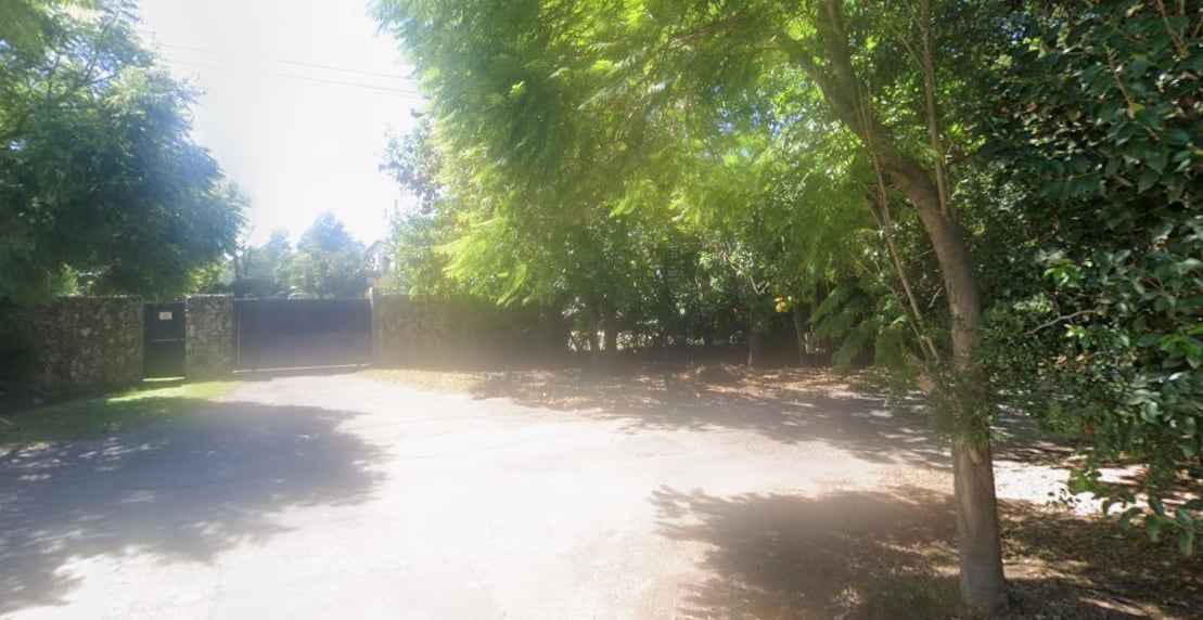 La zona del robo en Gonnet