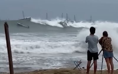 Maretazo en el norte de Perú