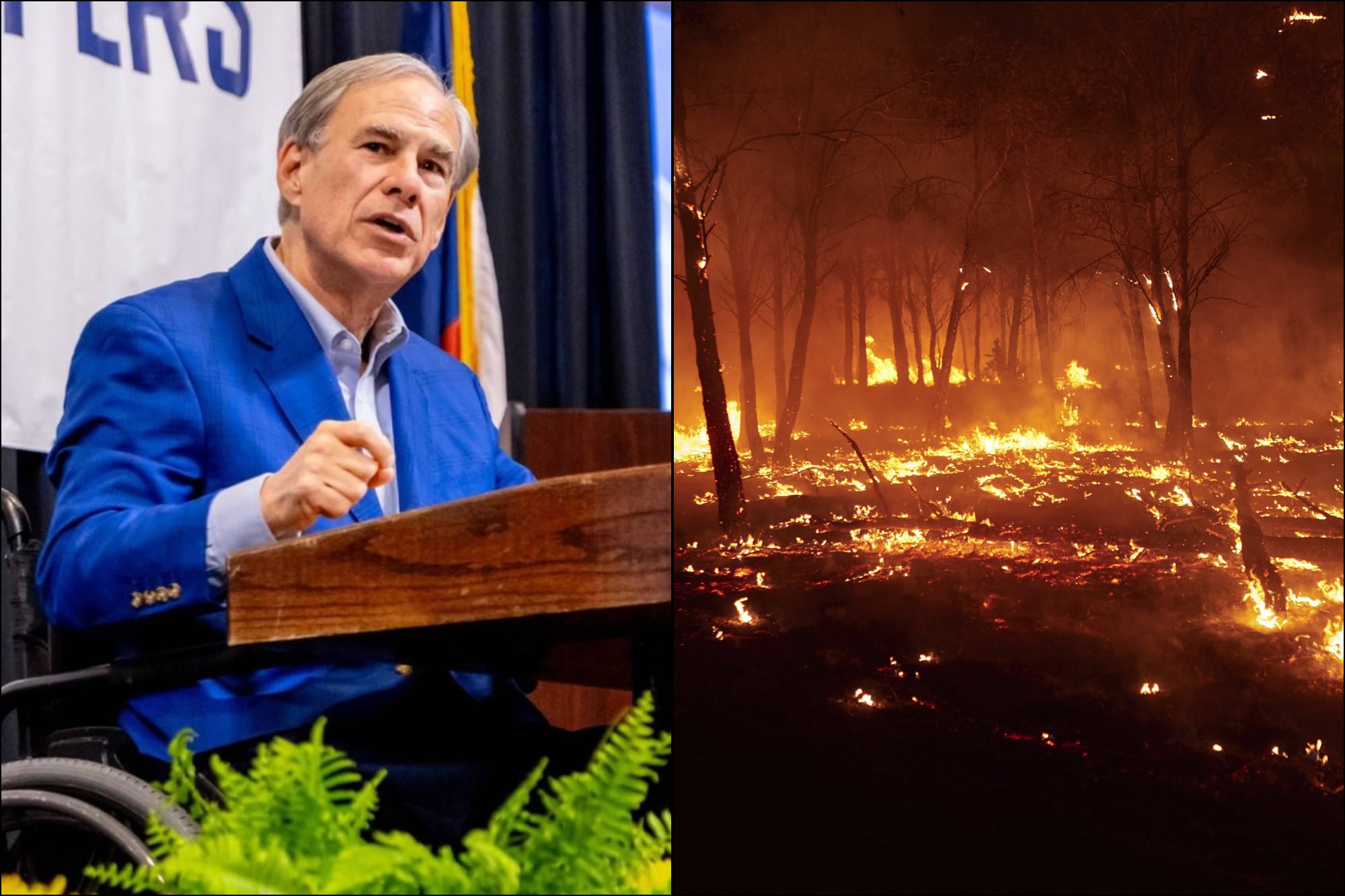 (Archivo) Abbott incrementa medidas de protección por riesgo de incendios forestales en Texas