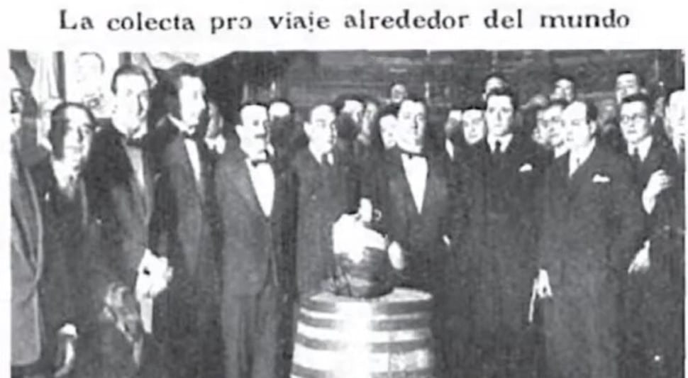 Con los fondos reunidos se adquirieron aviones, repuestos, mapas y otros elementos necesarios para el viaje.