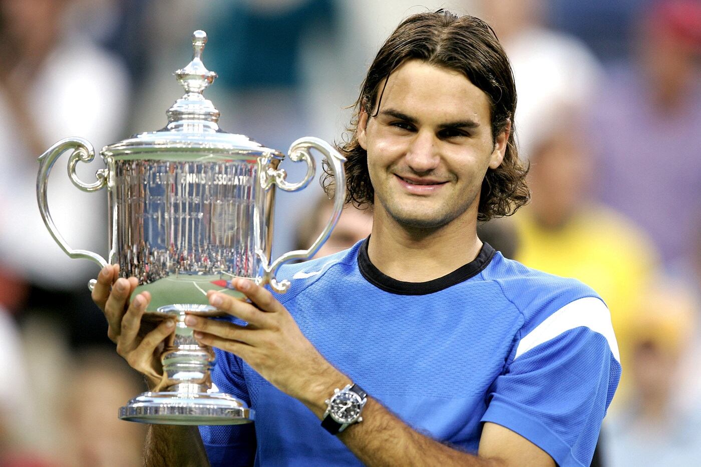 Roger Federer fue uno de los tenistas que más brilló en el US Open: lo ganó en cinco oportunidades