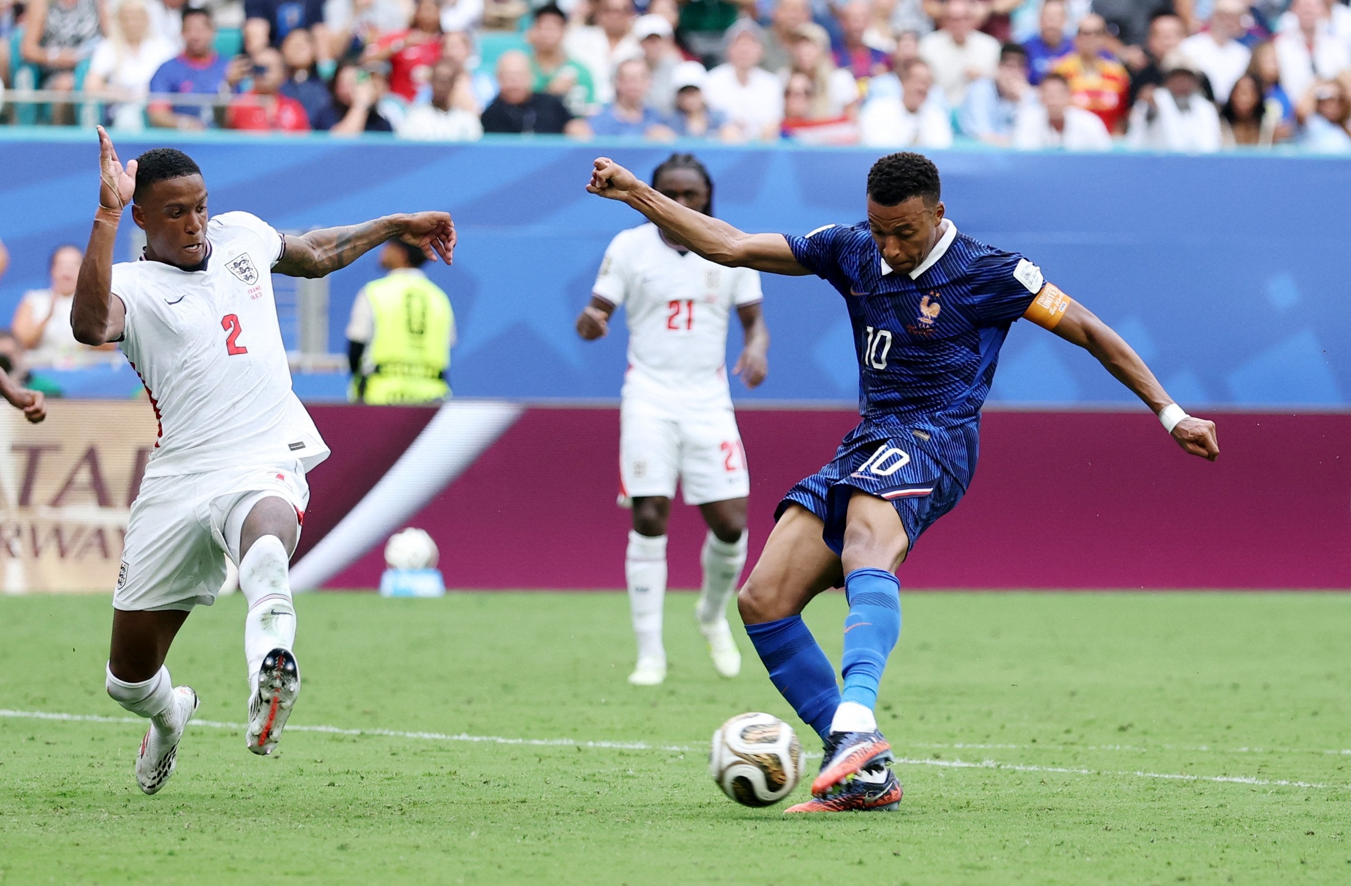 Mbappé tuvo un gran segundo tiempo