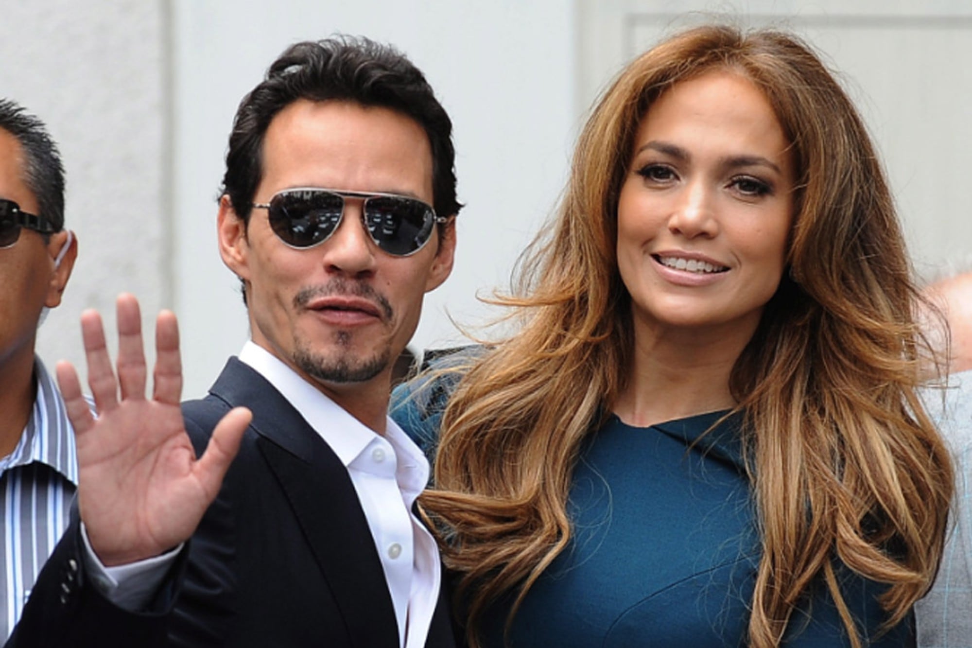 Marc Anthony junto a Jennifer Lopez en tiempos en los que todo era amor
