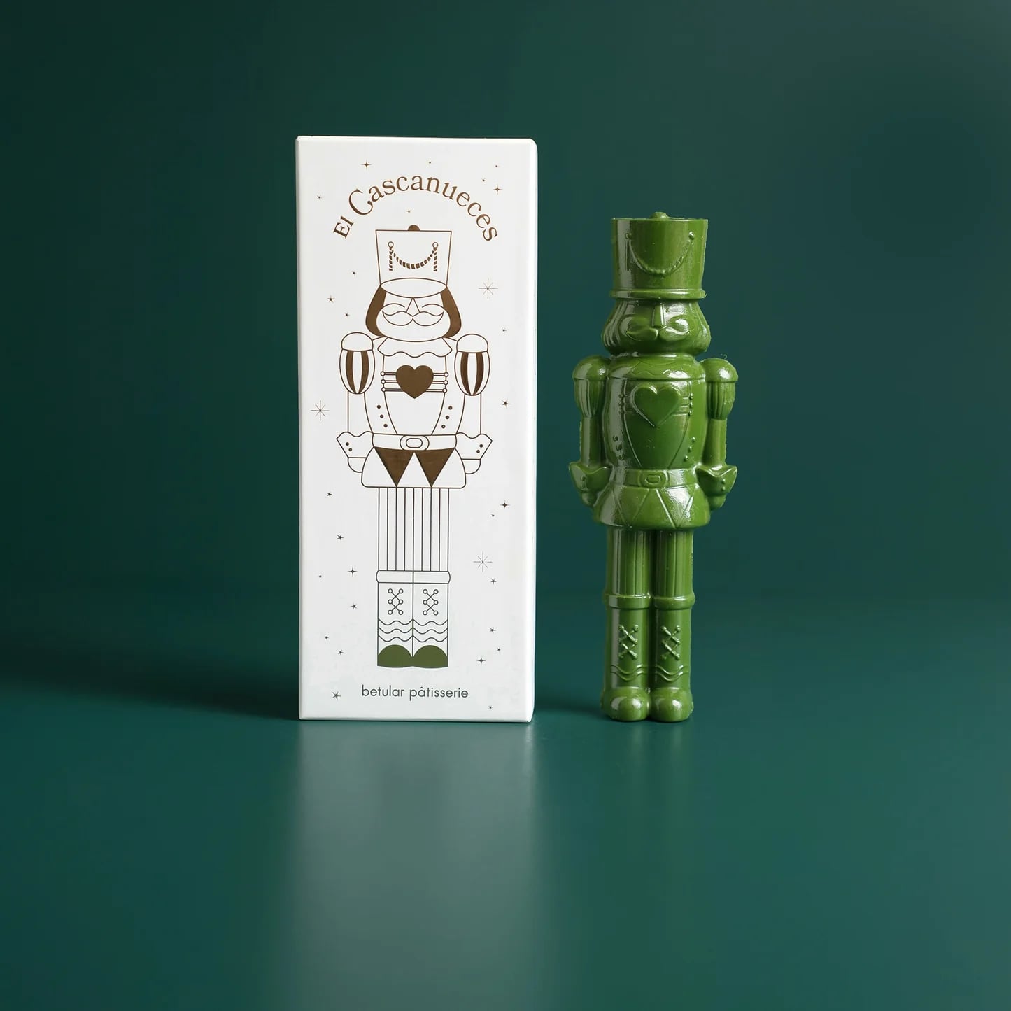 La figura comestible de El Cascanueces pesa 200 gramos y se comercializa a 54.000 pesos