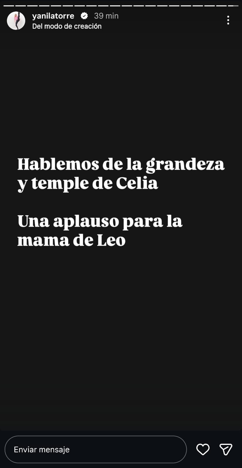 Yanina Latorre destacó la postura de la mamá de Lionel Messi