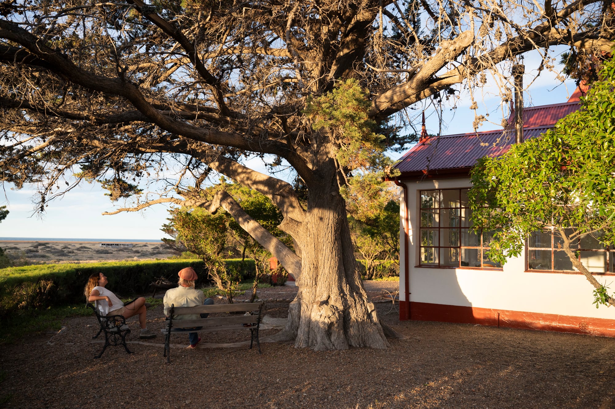 Los jardines de El Pedral promueven la charla y el desenchufe