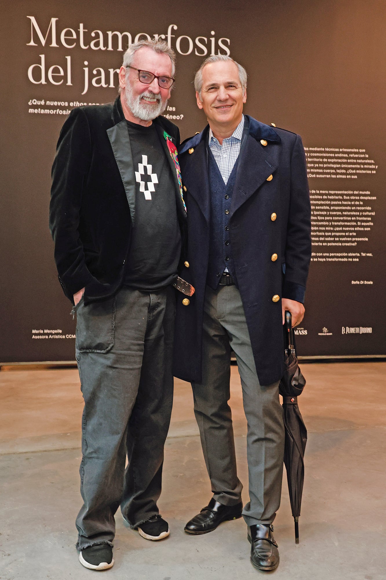 Benito Fernández y Javier Iturrioz compartieron parte del recorrrido