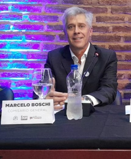 Marcelo Boschi fue comisario general de la Expo Rural