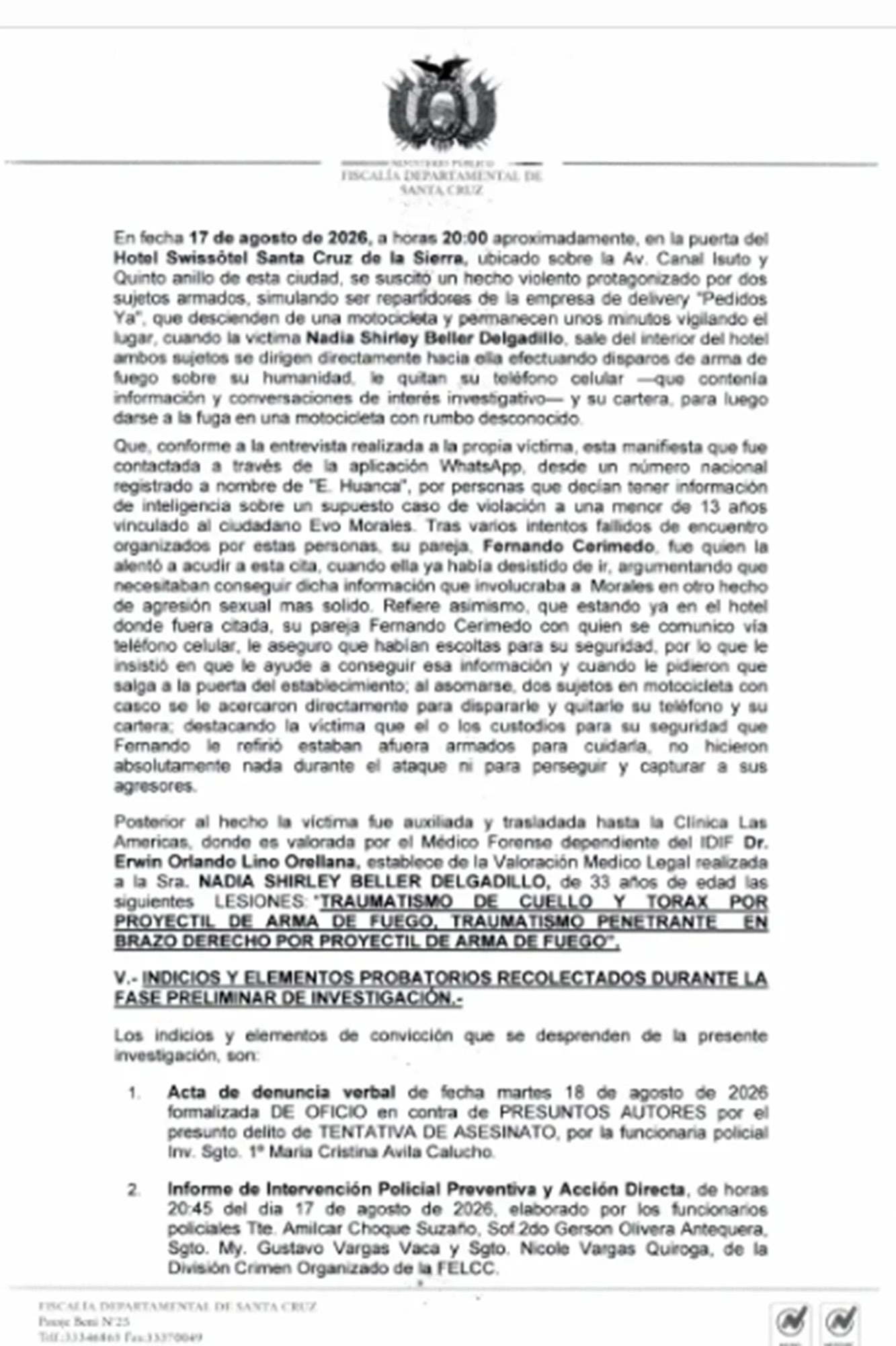 Imputación contra Fernando Cerimedo