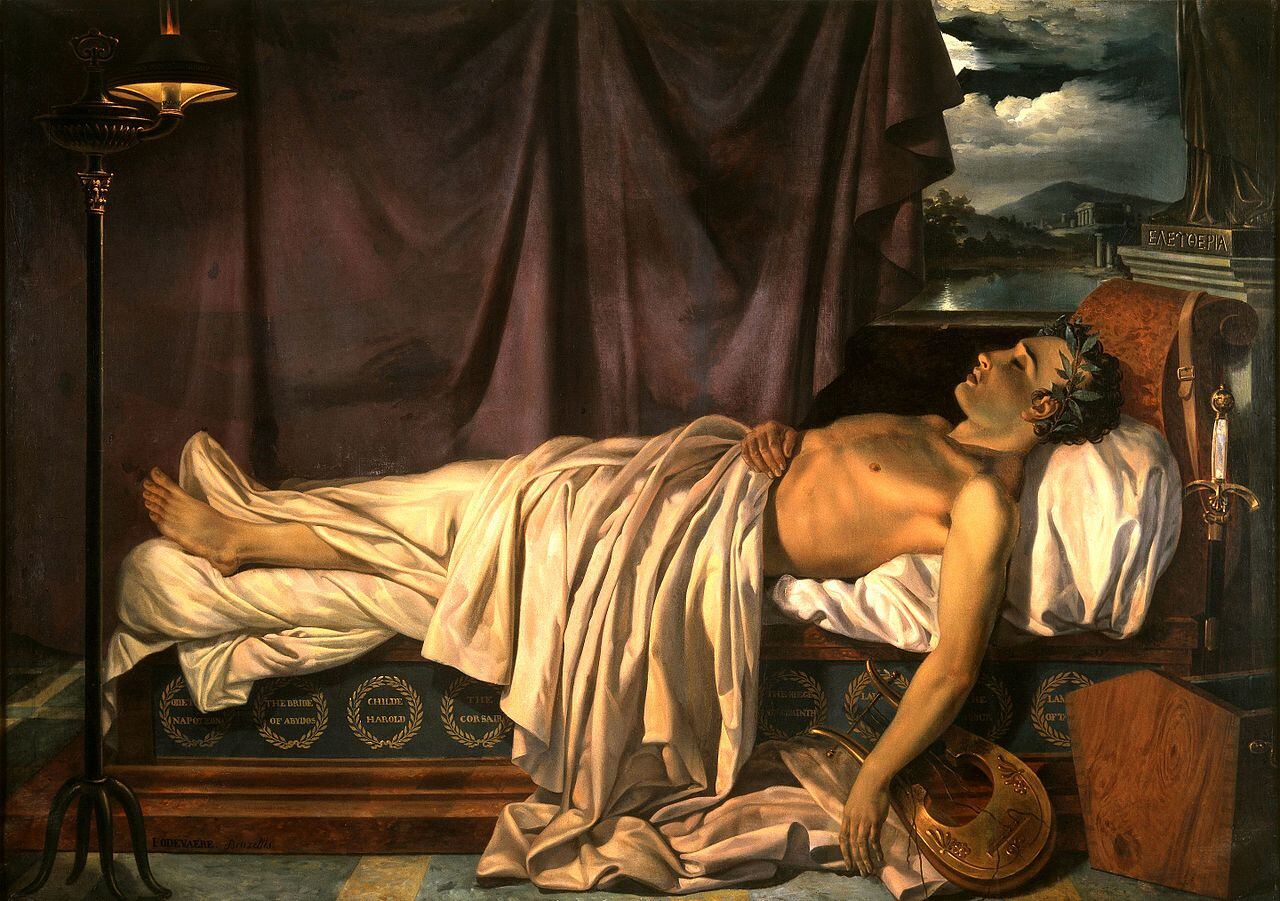 Garrapatas, pistolas y sexo: el excéntrico Lord Byron moría desangrado en plena tormenta hace 200 años
