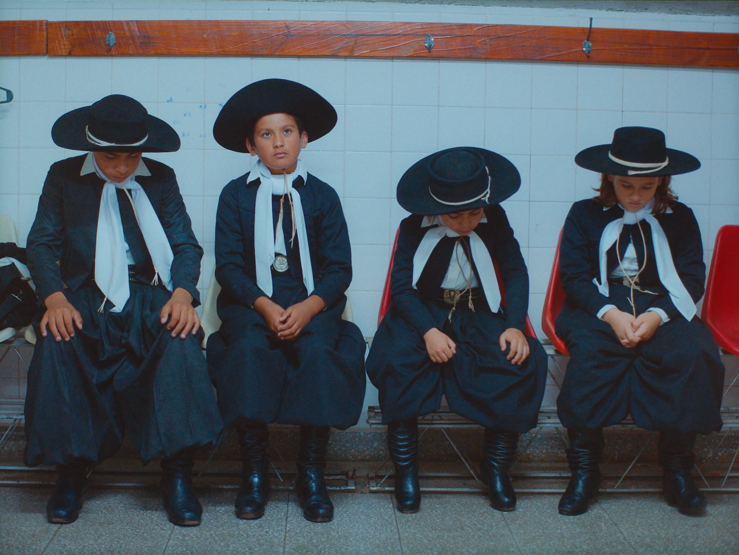 La escena inicial de la película es una competencia de malambo real, filmada en Tandil; ©Cinco Rayos