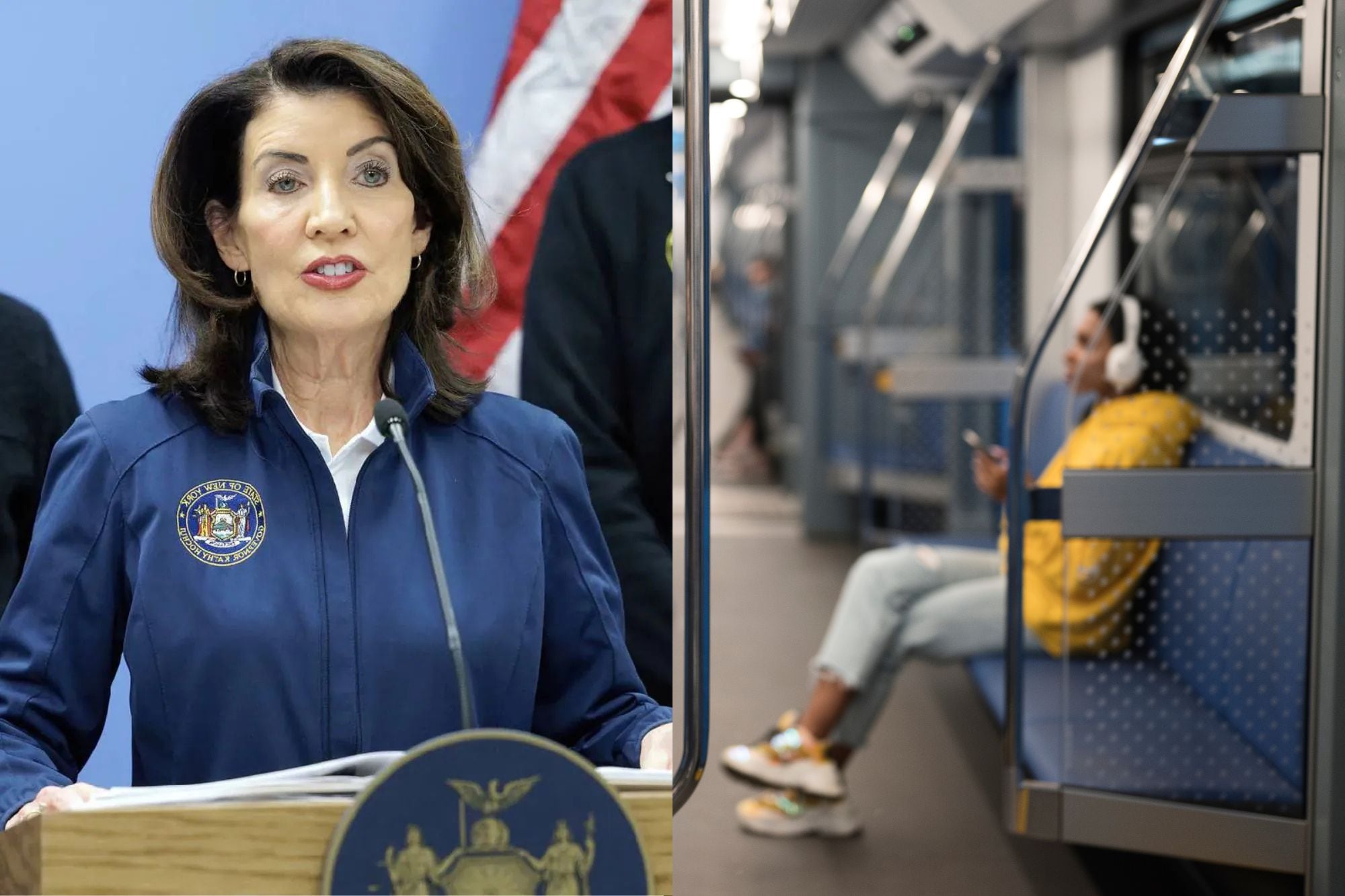 Kathy Hochul anuncia una inversión millonaria para mejoras en el transporte público de Nueva York