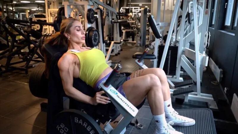 Roya empezó a entrenar en fisicoculturismo hace 14 años