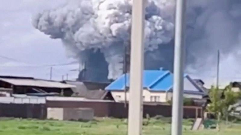 El gobernador de Irkutsk publicó un video que muestra las consecuencias del ataque con drones