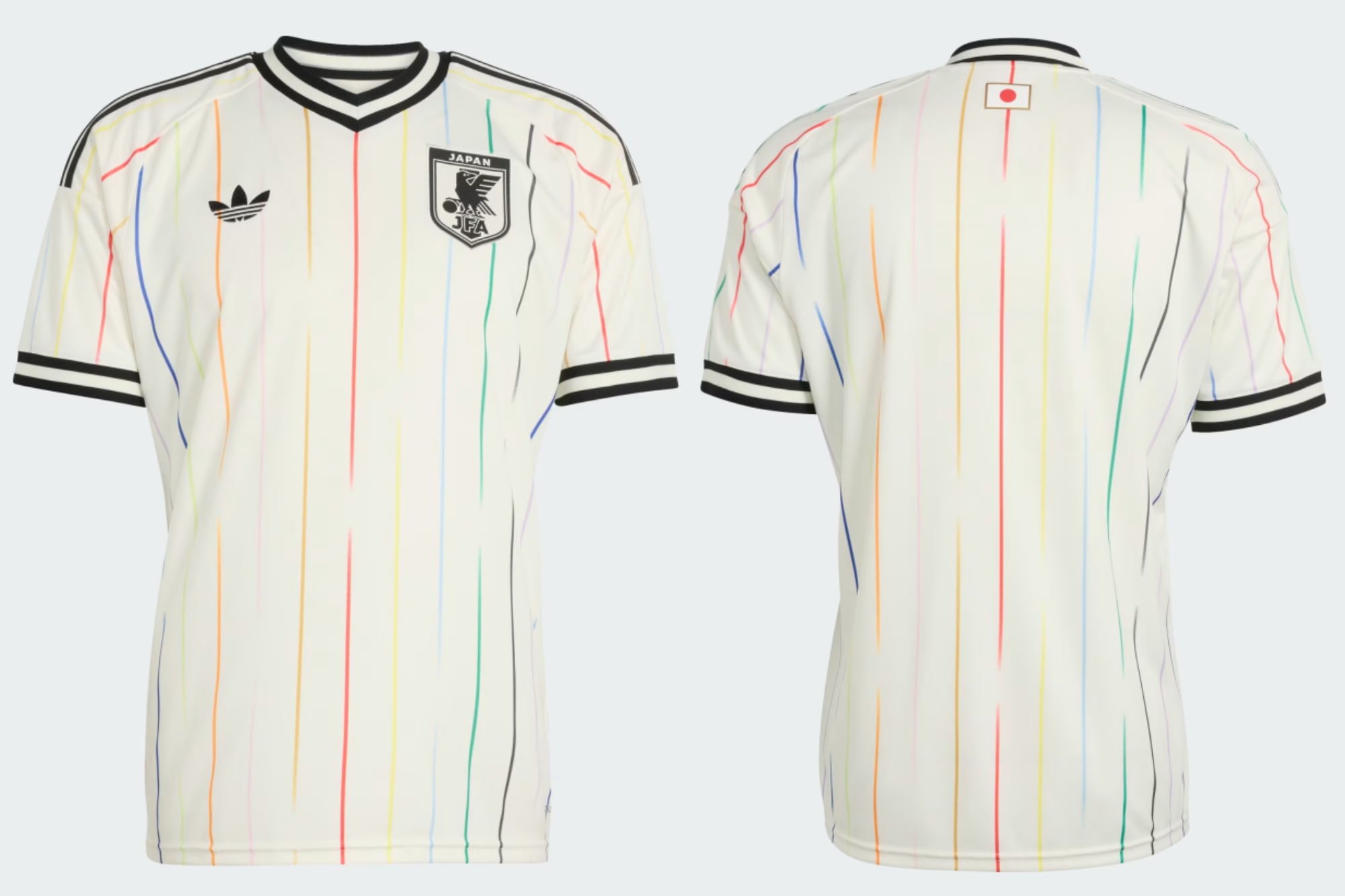 La camiseta suplente de Japón fue muy popular en las búsquedas web
