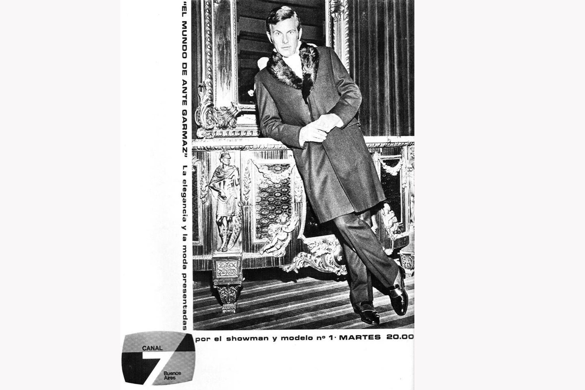 Ante Garmaz en la publicidad de Canal 7