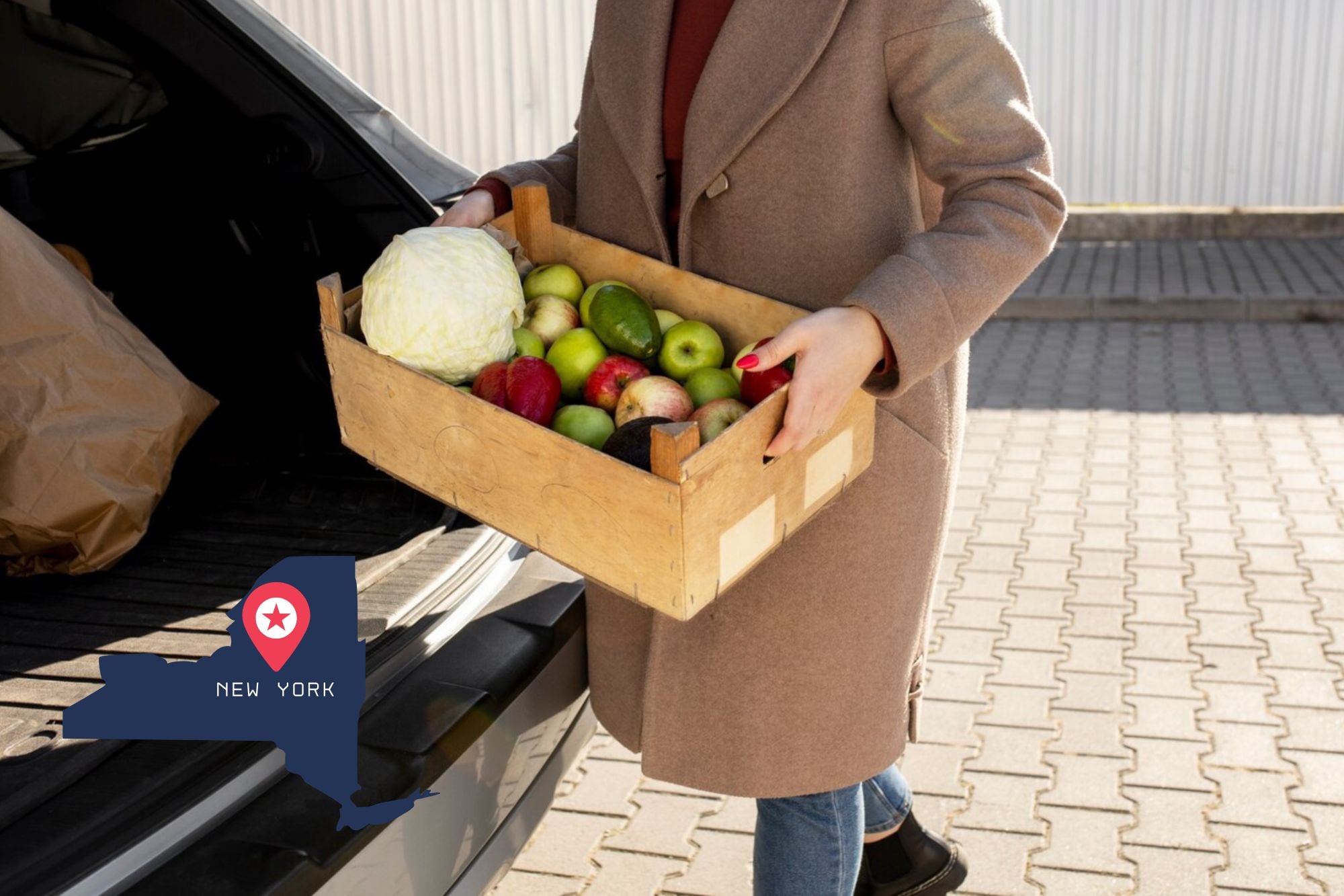 Dónde entregan comida gratis en Nueva York en la semana del 26 al 29 de enero de 2026