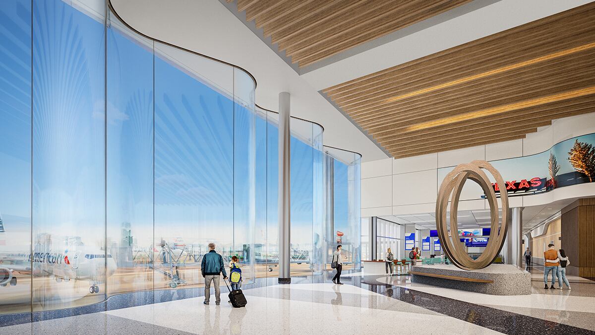 Así será la nueva Terminal F del Aeropuerto de Dallas, Texas