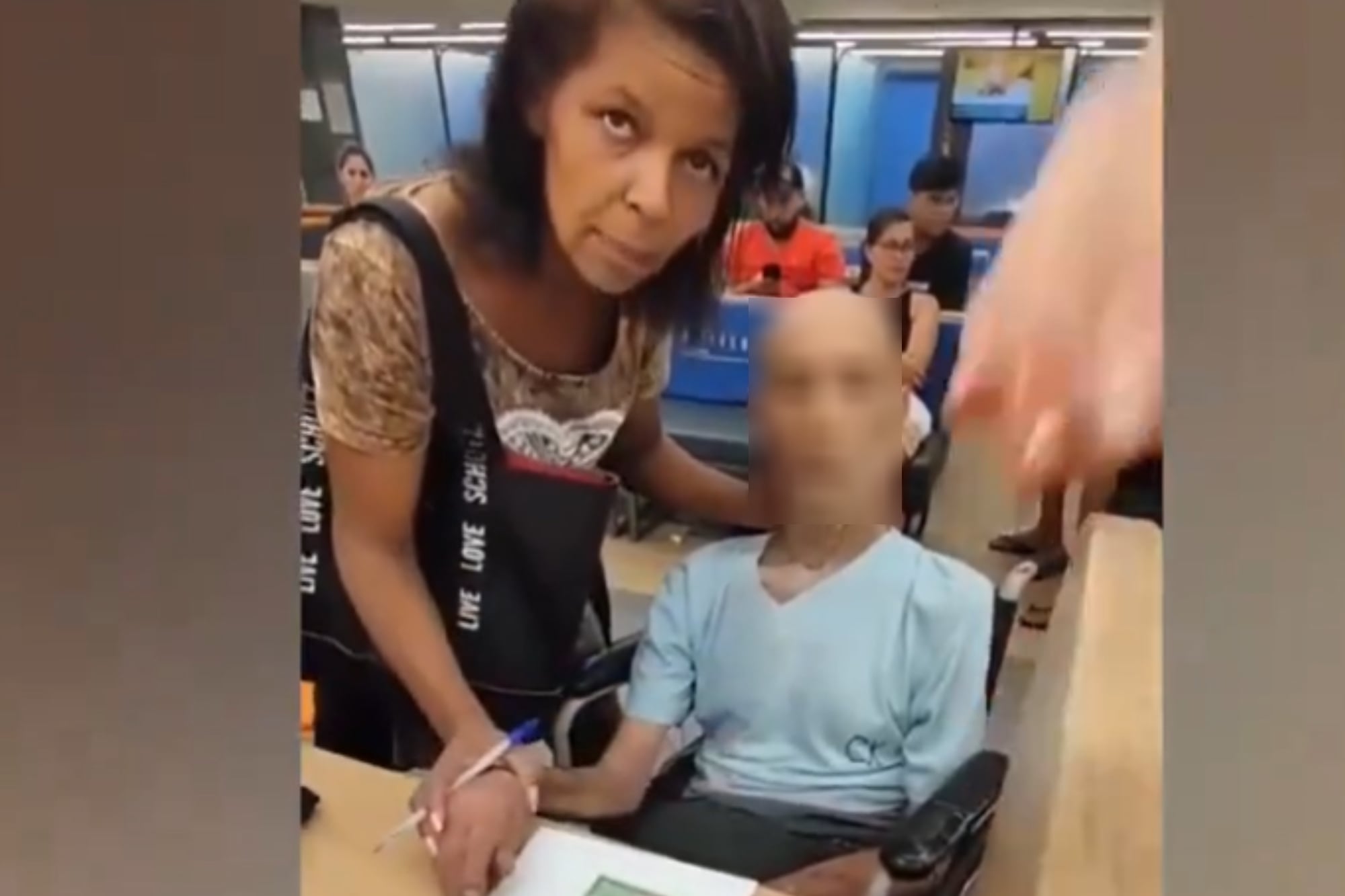 Erika de Souza Vieira Nunes estaba a cargo de los cuidados de su tío (Captura video)