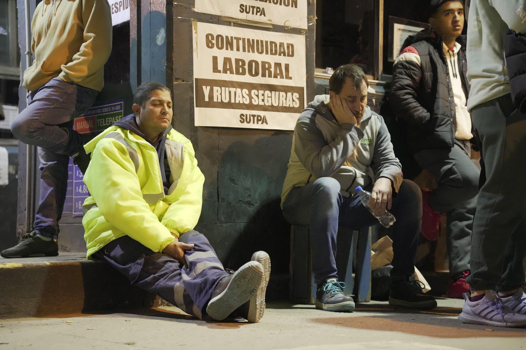 En abril, en Zárate, hubo protestas por la estatización de la Ruta del Mercosur