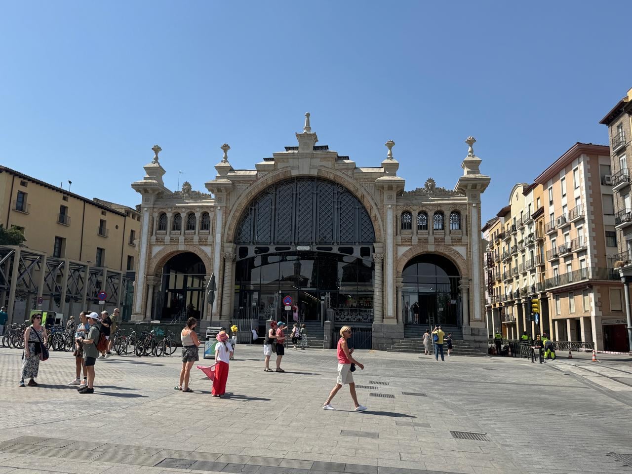 El mercado central de Zaragoza