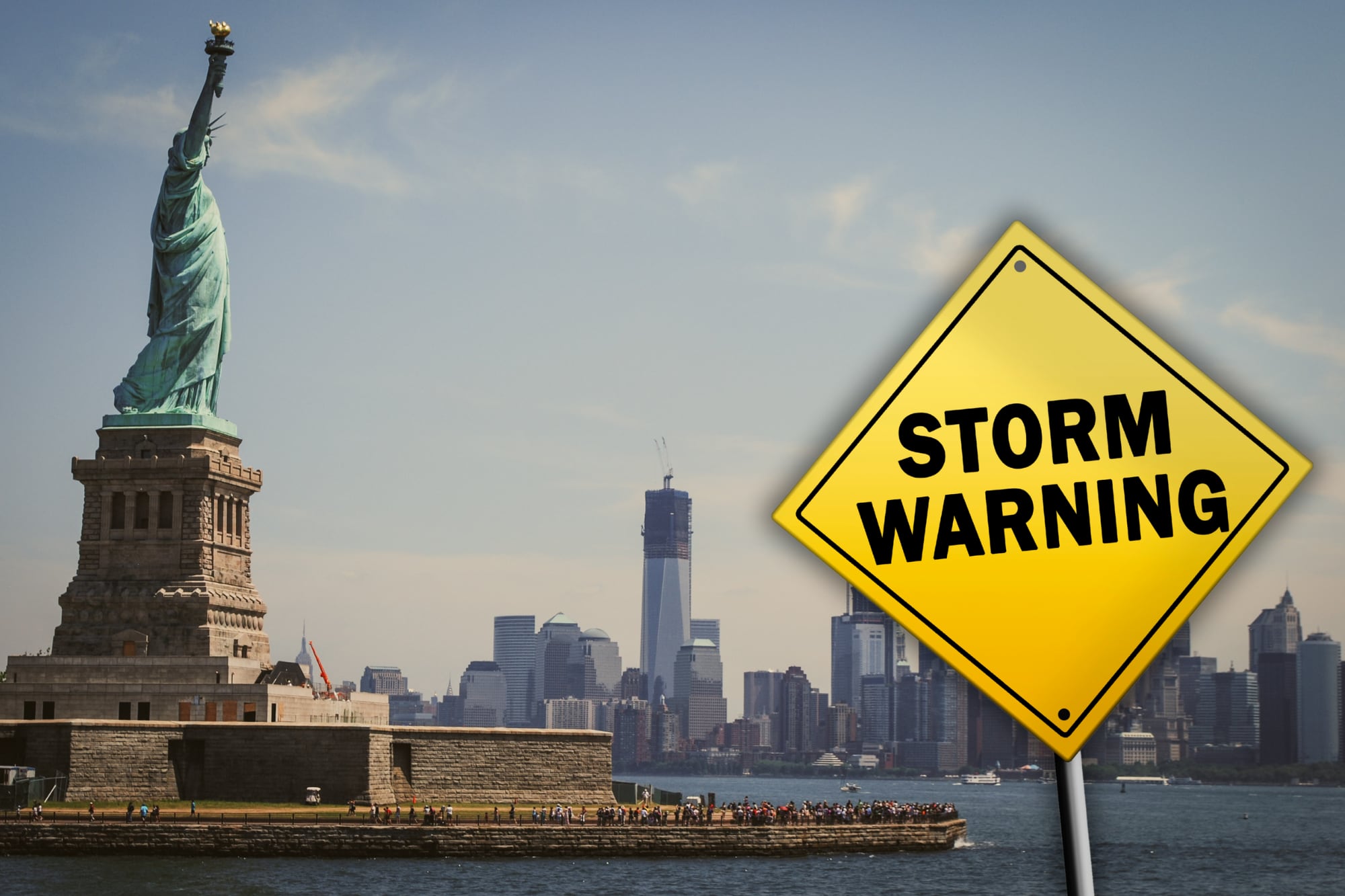Un frente frío generará tormentas severas desde las 14h hasta la madrugada del miércoles, con riesgo de ráfagas destructivas y lluvias torrenciales en el área metropolitana de Nueva York