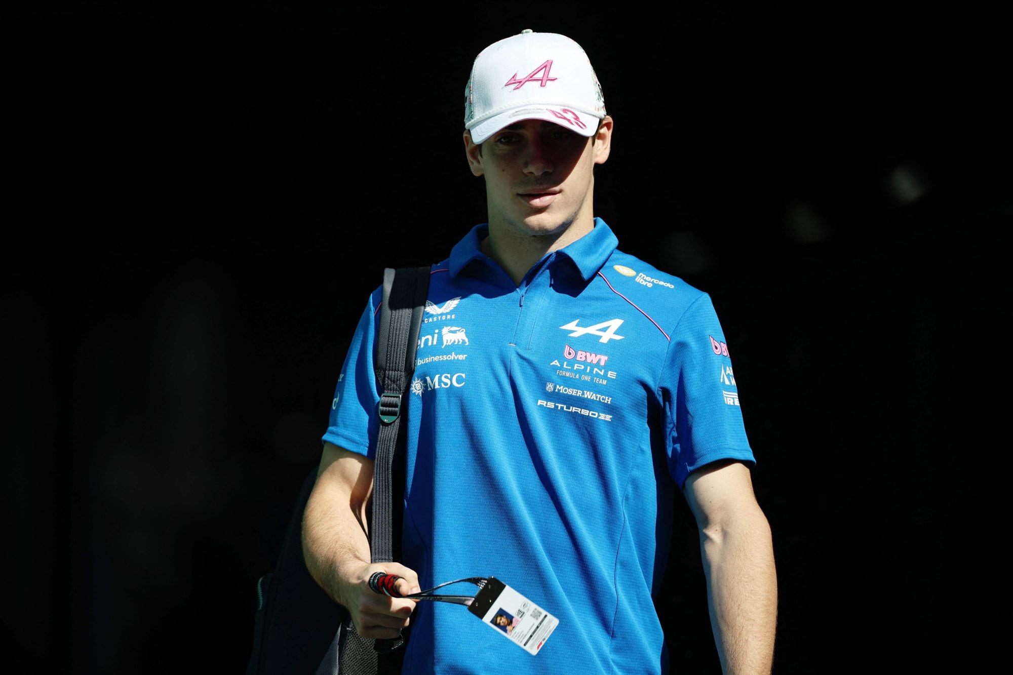 Franco llega al circuito de Miami, donde viviría su día más positivo del año y uno de los más felices en su trayectoria de 30 grandes premios en la Fórmula 1.