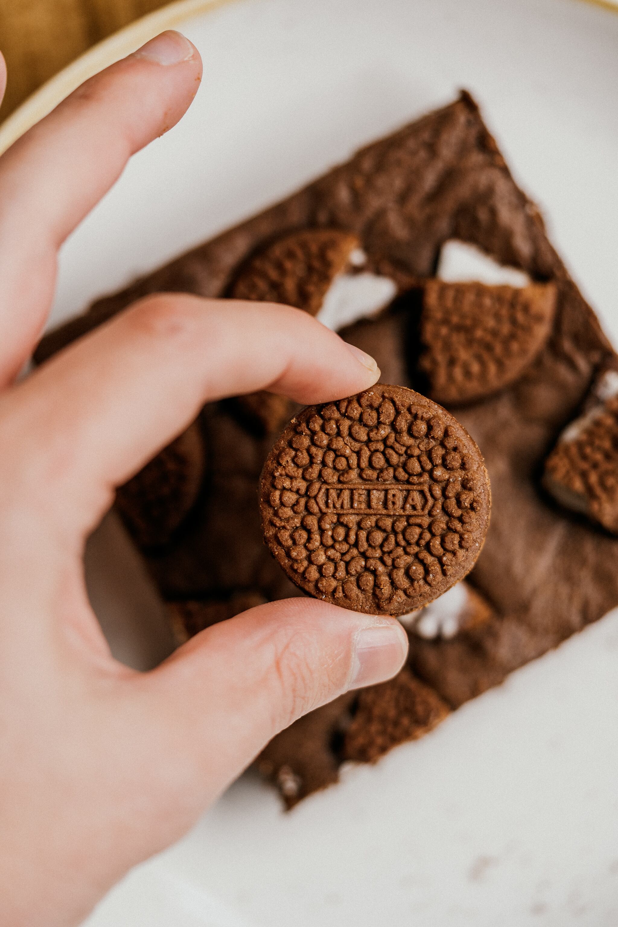 La clásica galletita Melba se ofrece en versión brownie y chocolatada