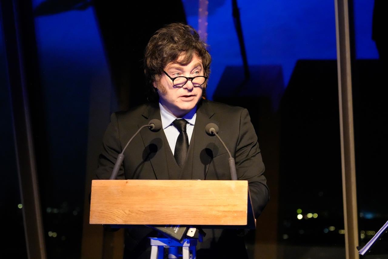 El presidente Javier Milei