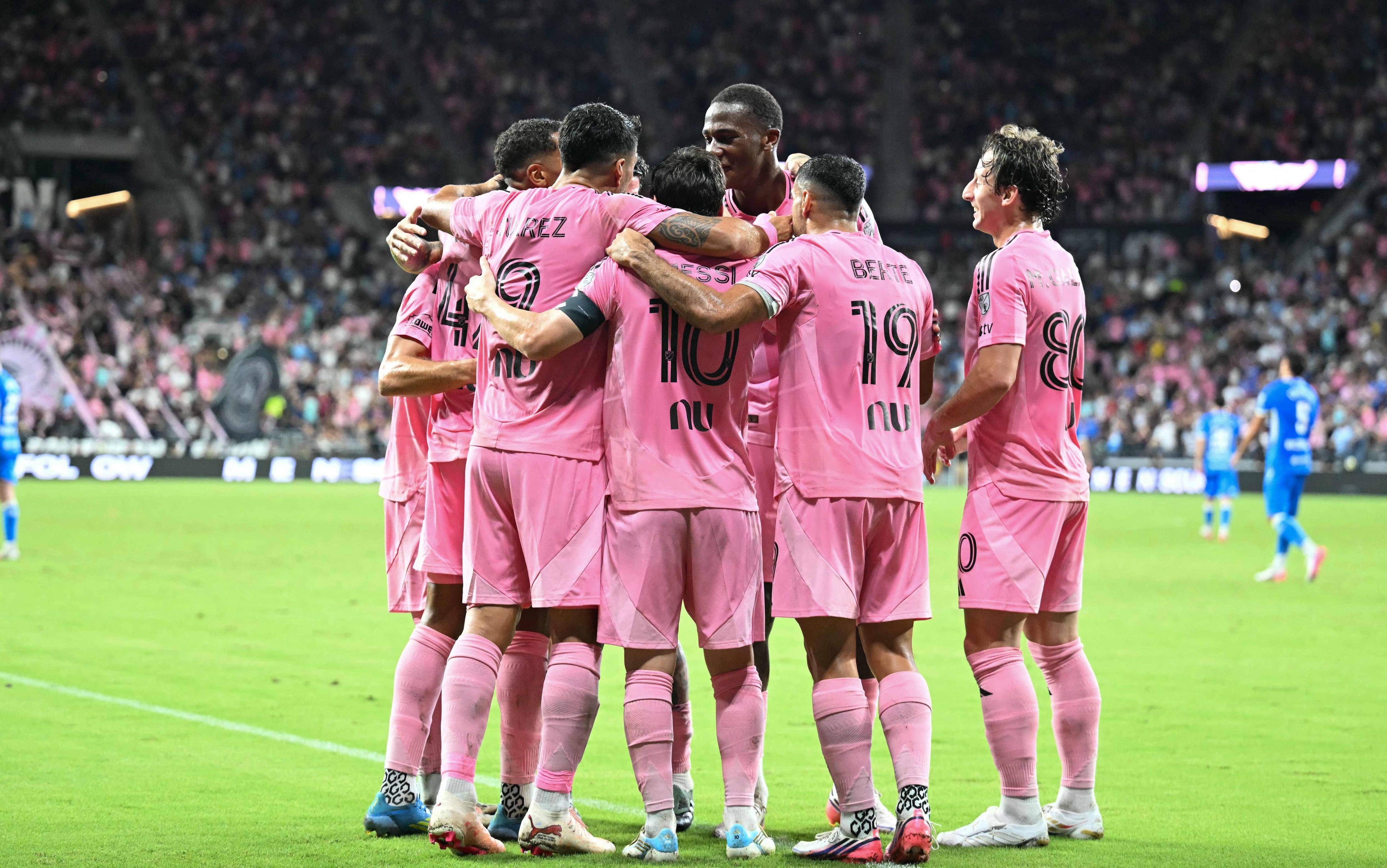 Inter Miami festejó en el primer tiempo y gana 1-0