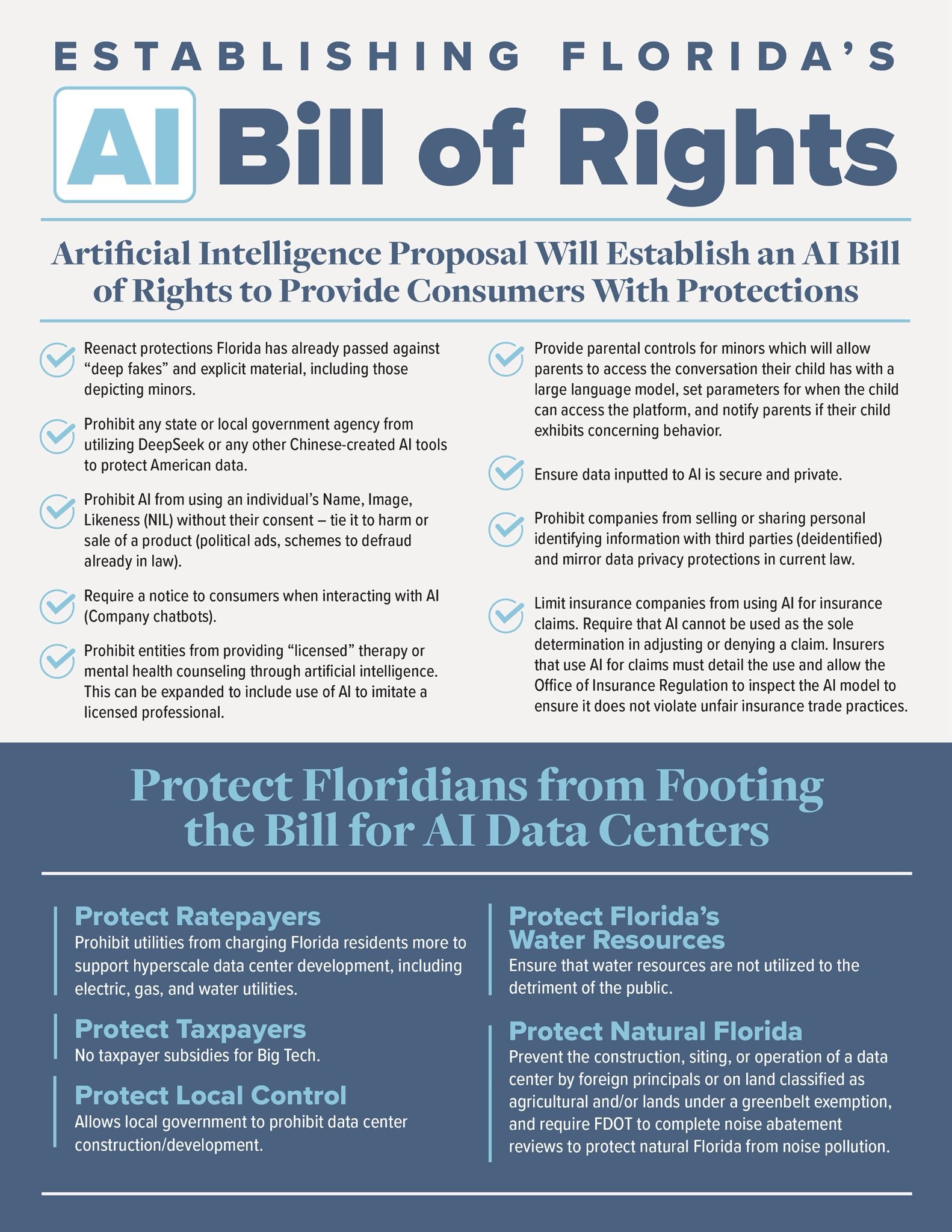 Las claves de la ley sobre IA que propuso el gobernador de Florida, Ron DeSantis