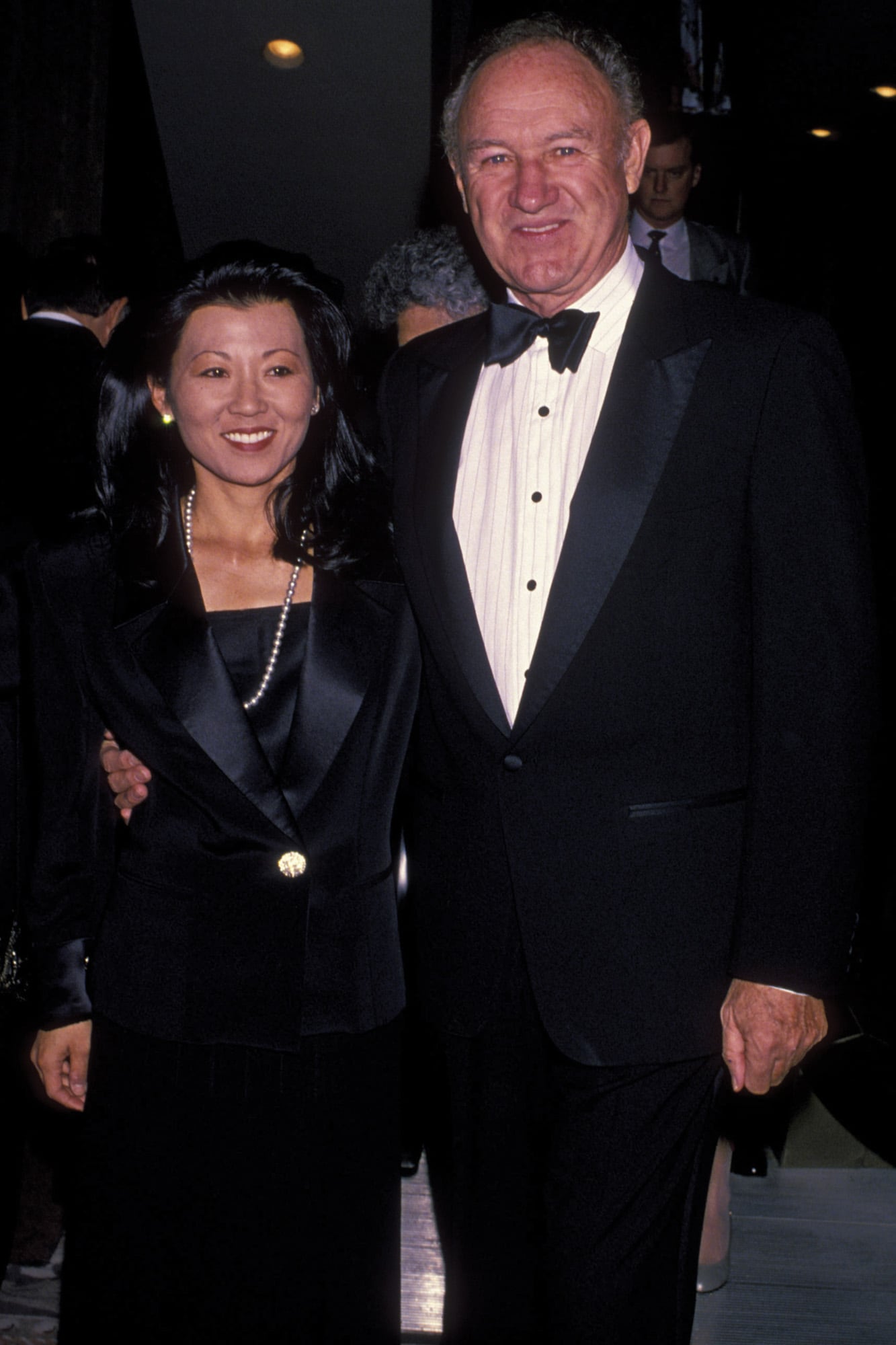 Gene Hackman con su mujer, Betsy Hackman, cuando asistieron a una gala en California, en 1994. El actor había comprado hace treinta años la propiedad de Nuevo México donde en febrero de 2025 sus familiares los encontraron muertos
