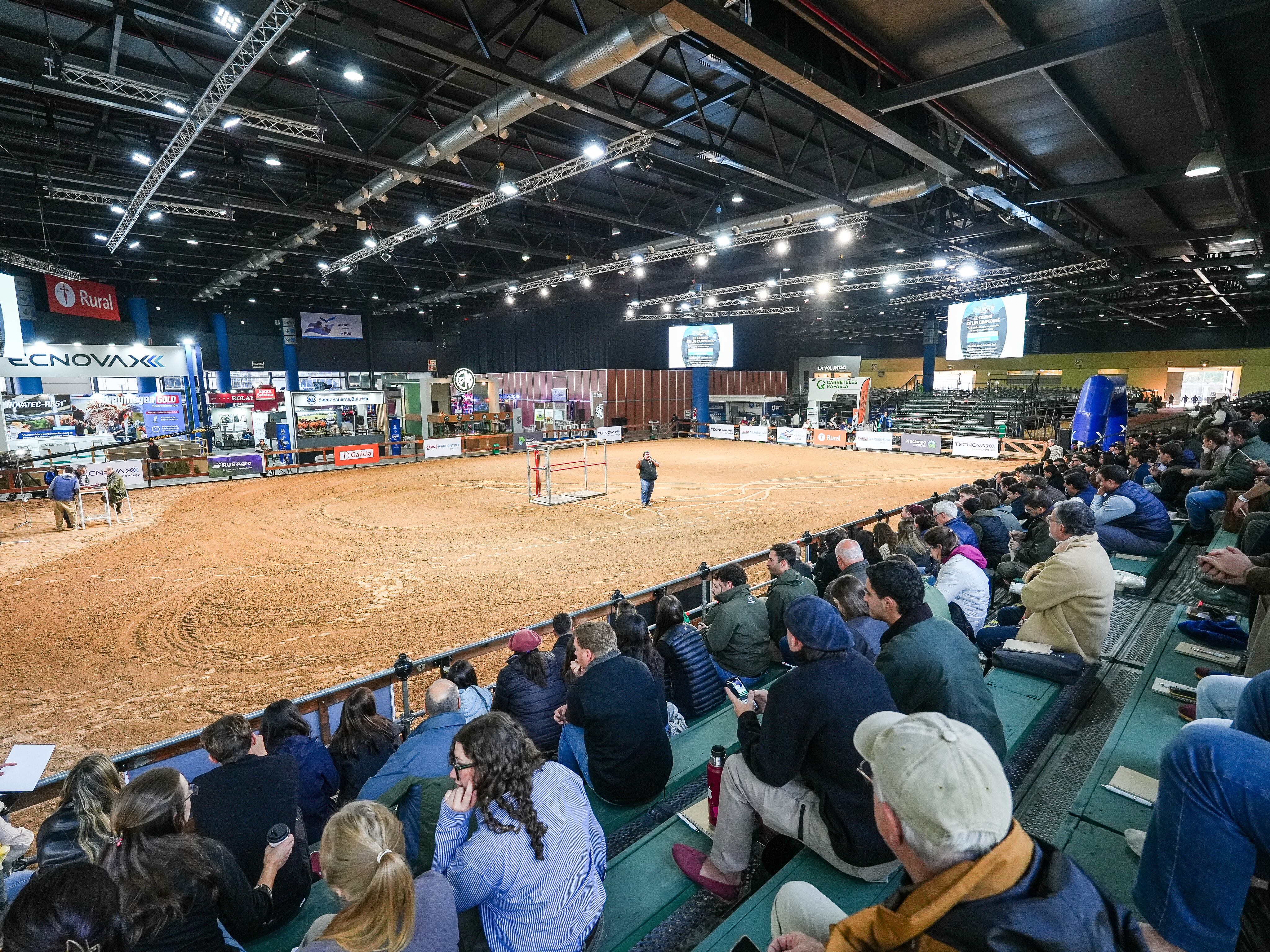 En el predio de la Sociedad Rural Argentina (SRA) se lleva adelante hasta el viernes la 82ª ExpoAngus