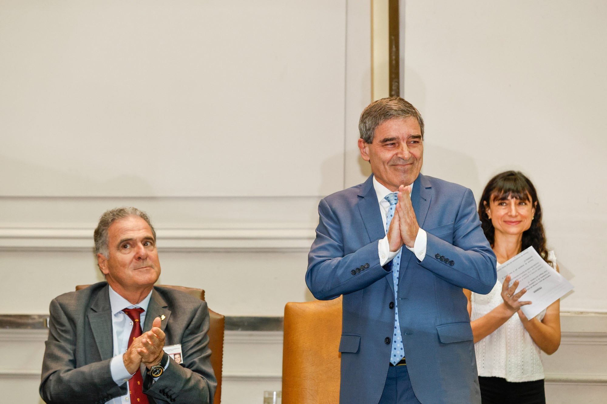 No faltó durante sus palabras el agradecimiento a la formación recibida en la Facultad de Medicina de la UBA