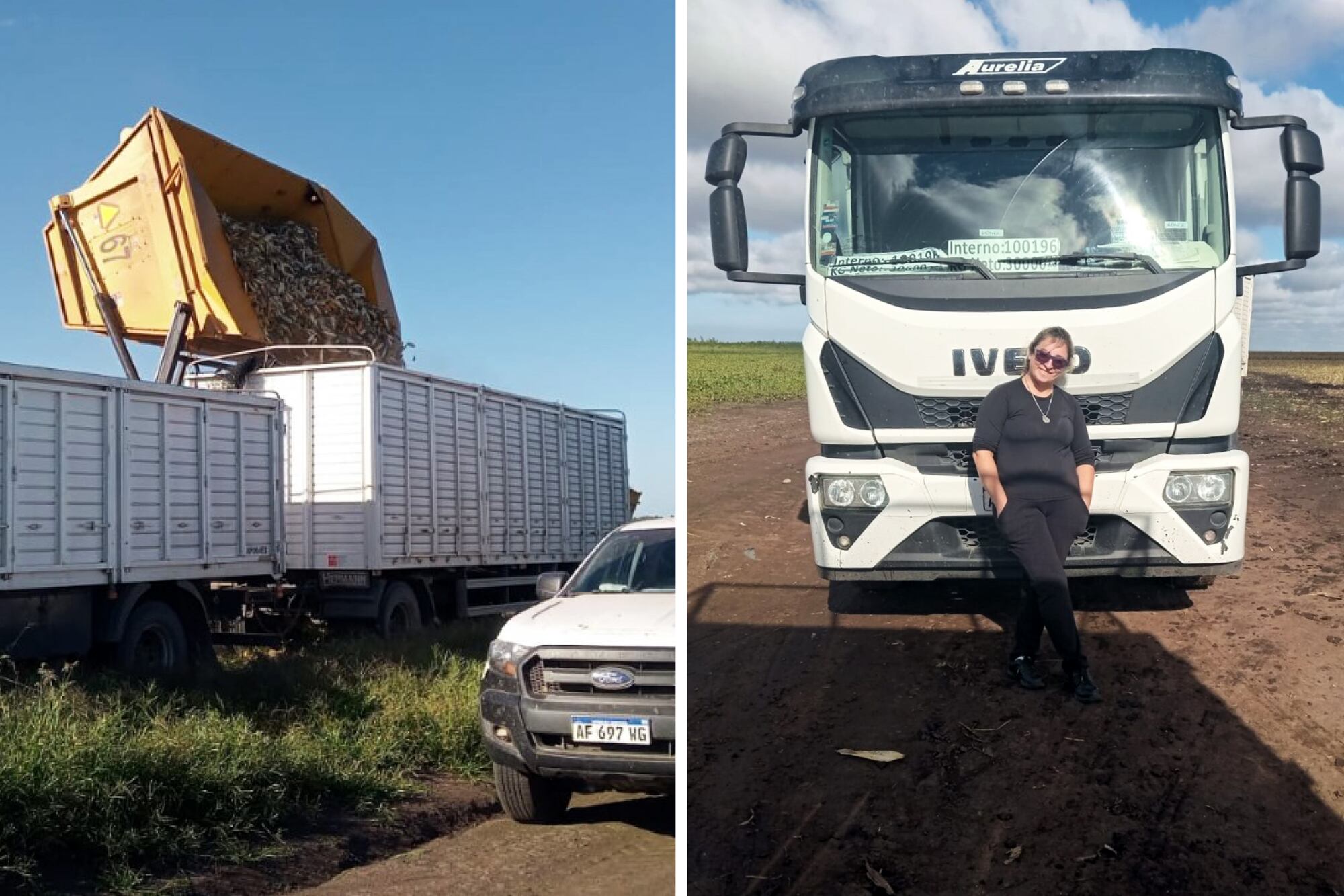 Belén Radavero es de Rojas y desde hace un año se dedica a un oficio poco convencional entre el género femenino: es chofer de camión de larga distancia