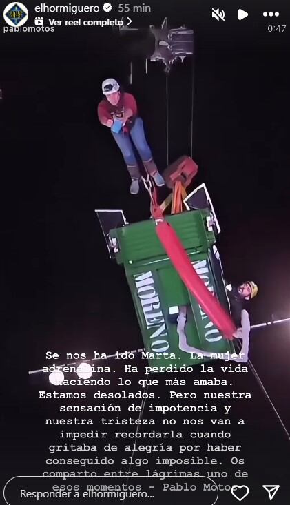 La sentida despedida de Pablo Motos, conductor de El Hormiguero