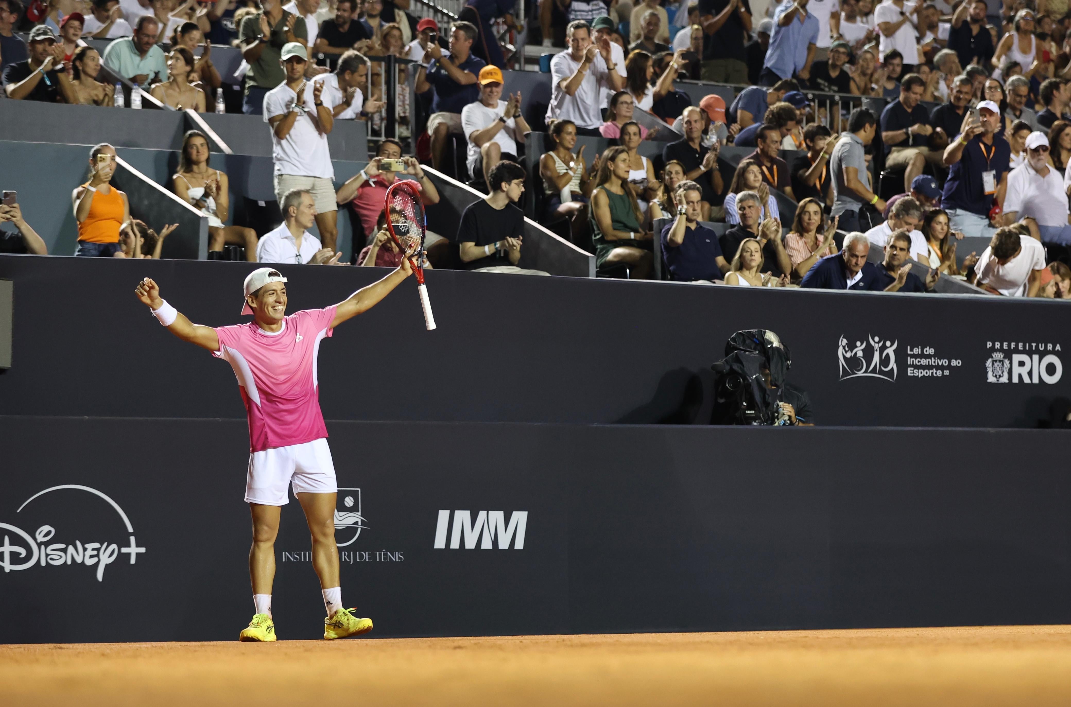 Sebastián Báez buscará seguir haciendo historia en Río de Janeiro y ser el primer jugador en lograr el tricampeonato