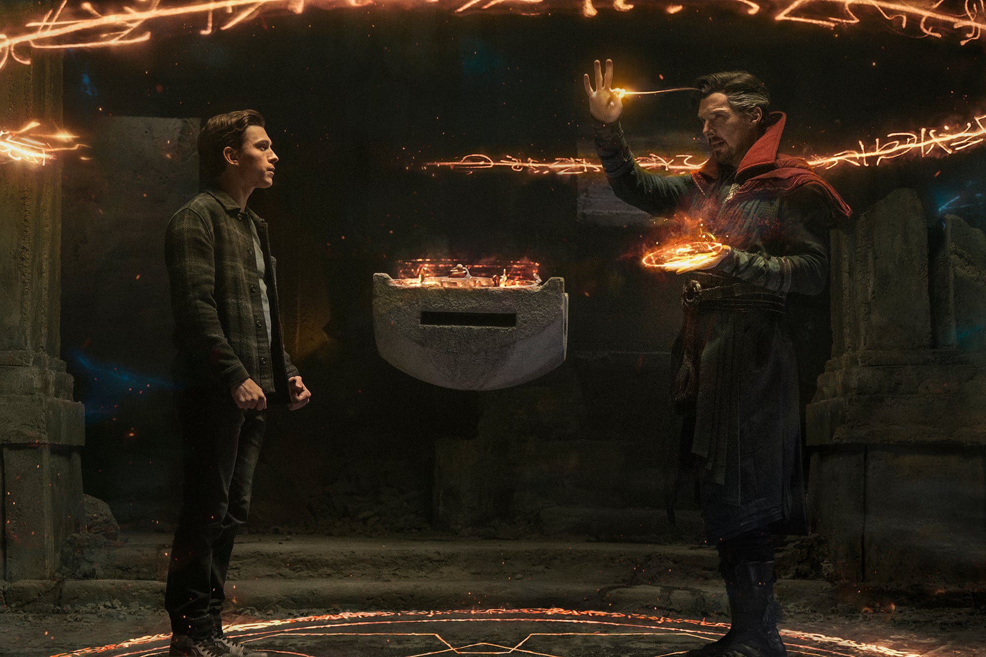 Tras el segundo hechizo de Doctor Strange, Peter Parker no volvió a aparecer en una producción de Marvel Studios