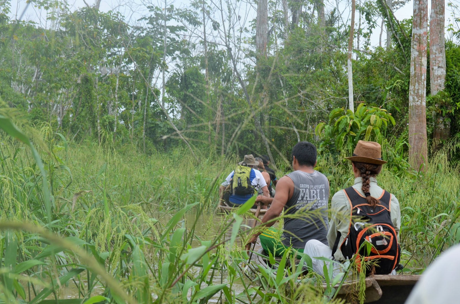 Kai Pacha cumplió su sueño de conocer la selva: “Me saqué un pasaje de ida a Iquitos y de vuelta a Manaos. Atravesé todo el Amazonas en canoa para llegar al aeropuerto. Fui con tres nativos que me ayudaron e íbamos parando en comunidades”, recordó la conservacionista