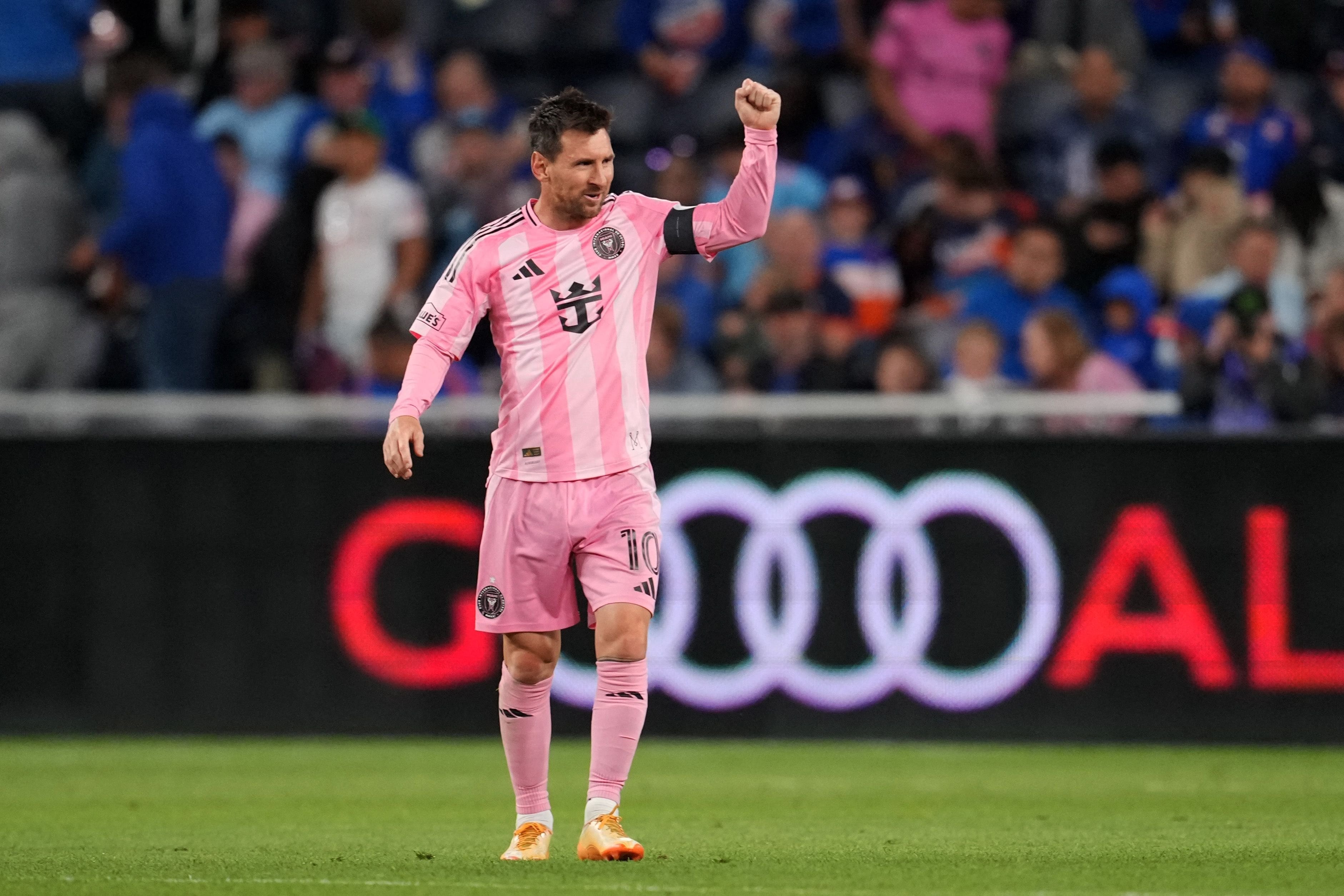 Los “dos goles y medio” de Lionel Messi en el espectacular 5-3 de Inter Miami sobre Cincinnati en la MLS
