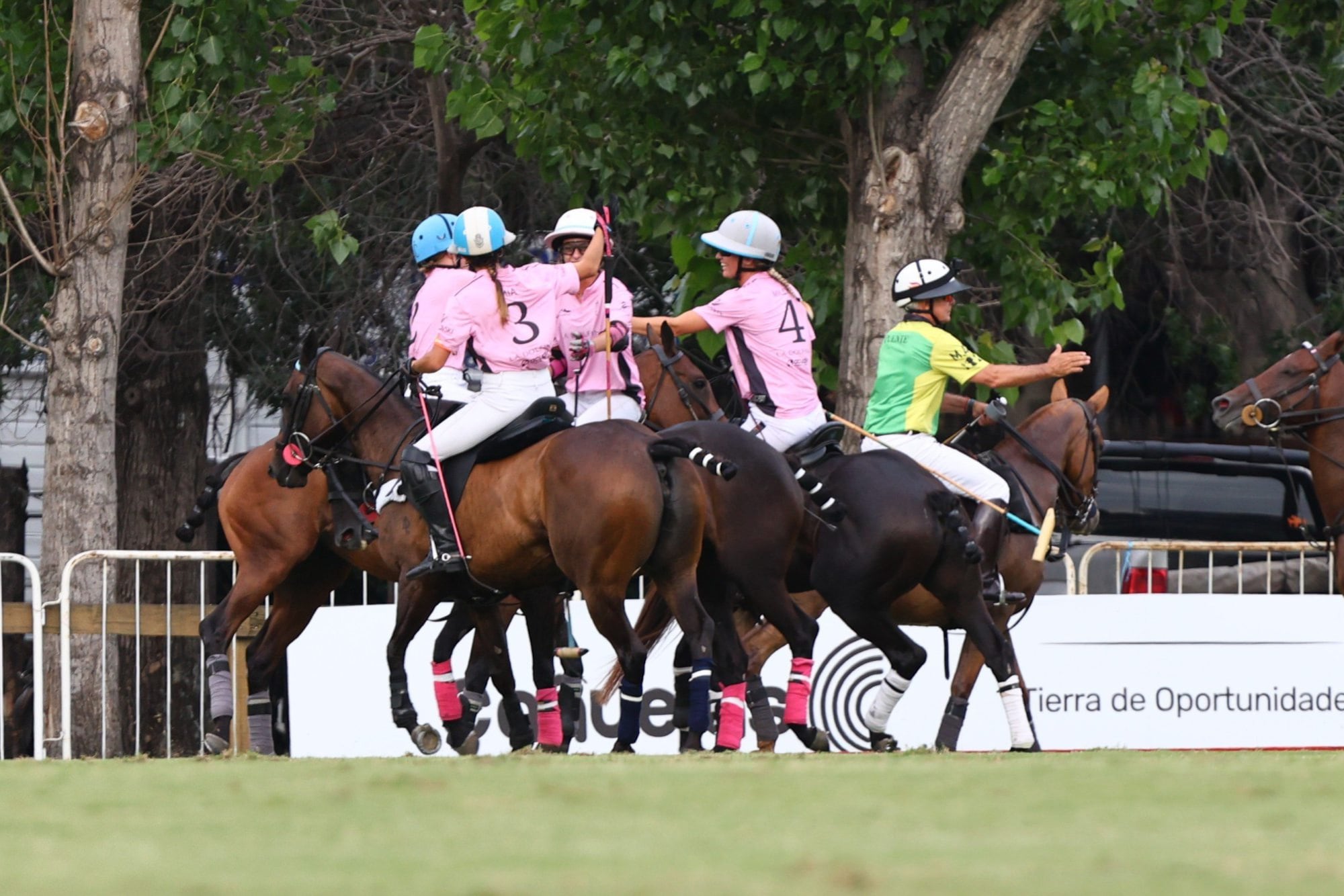 La campana sonó, la goleada se consumó y La Dolfina ya es el campeón, por quinta vez, del Abierto Argentino de mujeres.