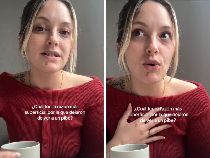 Le compró una promoción de jamón y queso en la primera cita y lo expuso en redes: “Sos una rata”